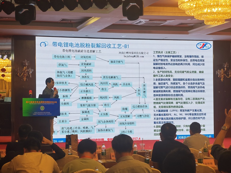 第六屆動(dòng)力電池回收利用高峰論壇——巨鋒正在講課期間.jpg